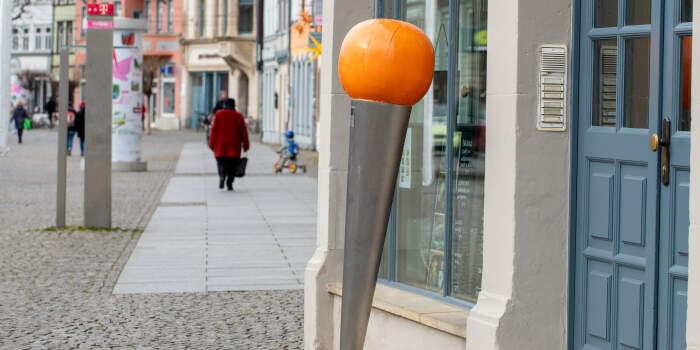 Stadtrundgang zu den Denknadeln in der Erfurter Altstadt