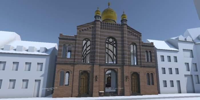 Große Synagoge wird virtuell erlebbar