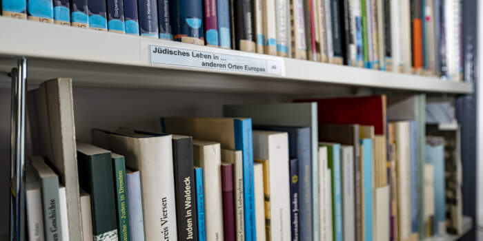 Einweihung der Rosita-Peterseim-Bibliothek in der Kleinen Synagoge