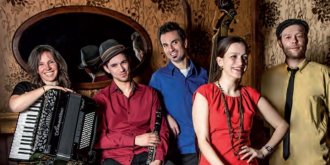 Konzert der internationalen Klezmer Band „YSKFI“ aus Berlin