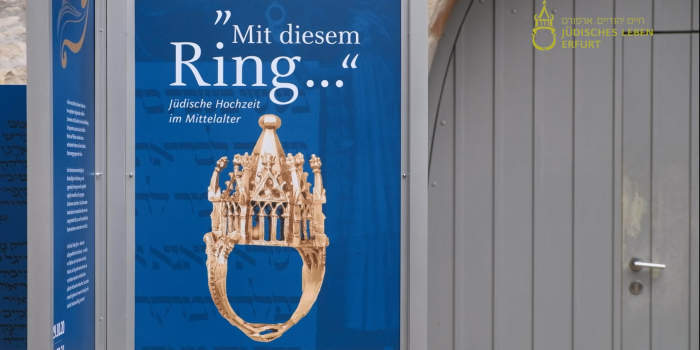 Interner Verweis: Zweite Station in der Sonderausstellung „Mit diesem Ring …“ – Jüdische Hochzeit im Mittelalter