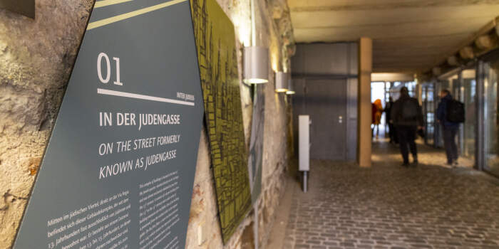 Führung „Inter Judeos – Unter den Juden“ ist abgesagt