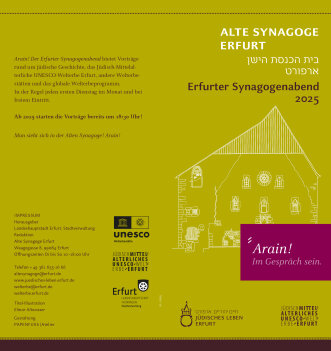 Vorschaubild zum Arain! Programmflyer 2025