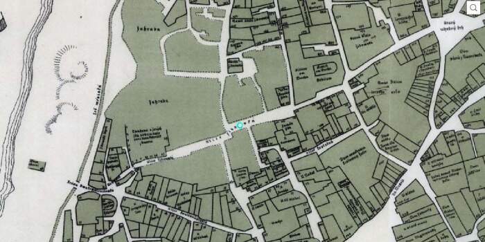 Interner Verweis: Prag als Zentrum mittelalterlicher jüdischer Ansiedlung in Böhmen