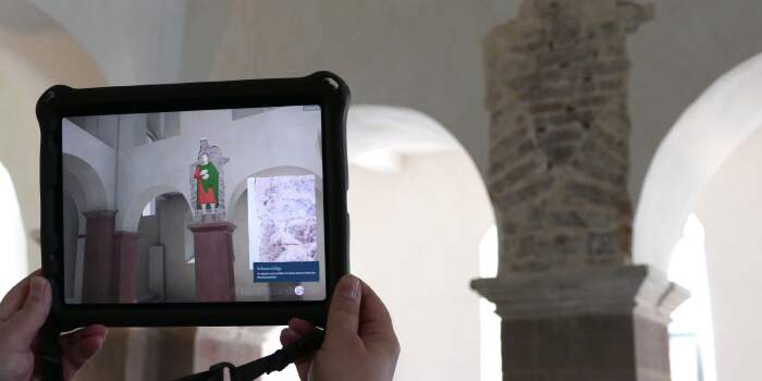 Arain! trifft Augmented Reality: Synagogenabend zur karolingischen Bau- und Klosterkultur