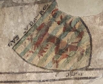 Luxemburger Wappen mit hebräischer Beschriftung