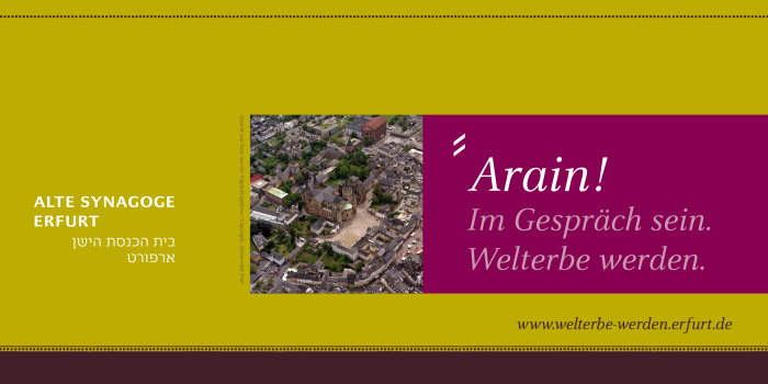„Arain! Der Erfurter Synagogenabend“ zum Angriff auf die Juden in Prag im Jahr 1389
