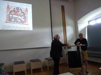 Impressionen des Kolloquiums 2012 im Kapitelsaal des Erfurter Domes