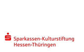 Wort-Bild-Marke mit Sparkassen-S und Text Sparlassen-Kulturstiftung Hessen-Thüringen